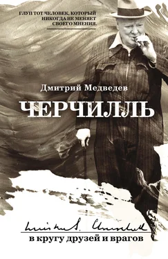 Дмитрий Медведев Черчилль: в кругу друзей и врагов обложка книги