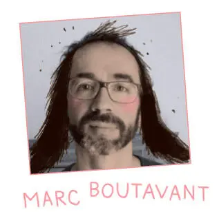 Marc nació en Dijon en 1970 Es ilustrador escritor y diseñador gráﬁco Ha - фото 3
