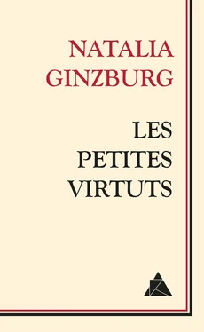 Natalia Ginzburg Les petites virtuts обложка книги