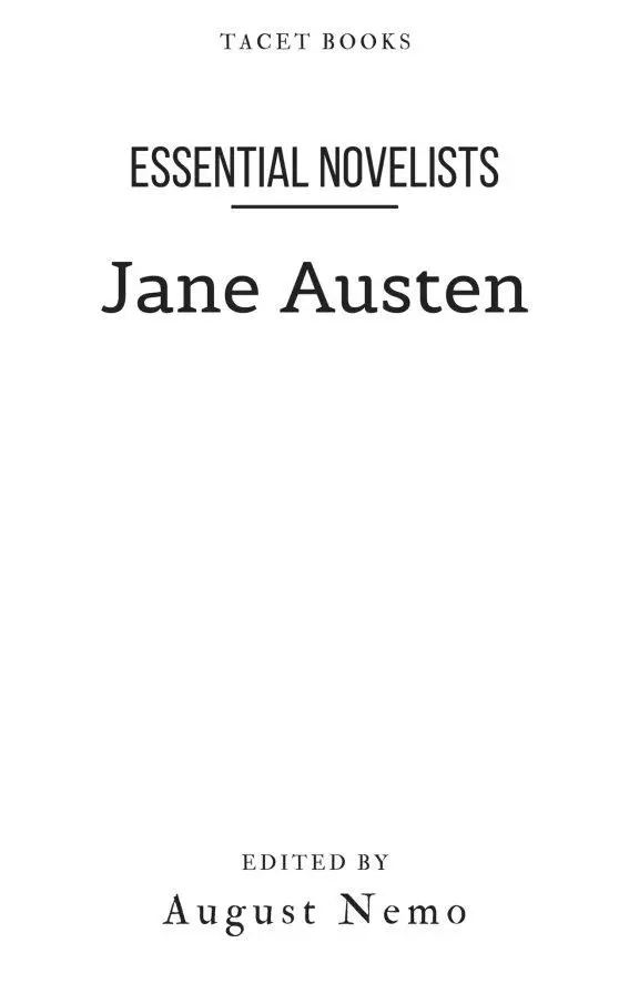 Table of Contents Title Page Authors Pride And Prejudice Sense and - фото 1