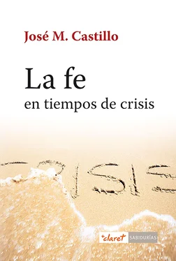 José Maria Castillo La fe en tiempo de crisis обложка книги