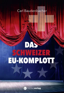 Carl Baudenbacher Das Schweizer EU-Komplott обложка книги