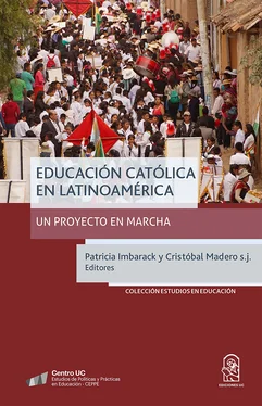 Patricia Imbarack Educación católica en Latinoamérica обложка книги
