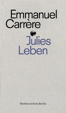 Emmanuel Carrère Julies Leben обложка книги