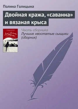 Полина Голицына Двойная кража, «саванна» и вязаная крыса обложка книги