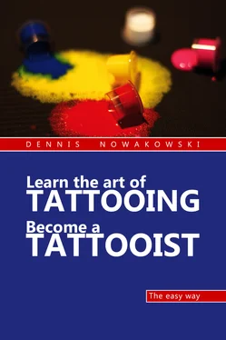 Dennis Nowakowski Learn the art of Tattooing - Become a Tattoo artist обложка книги