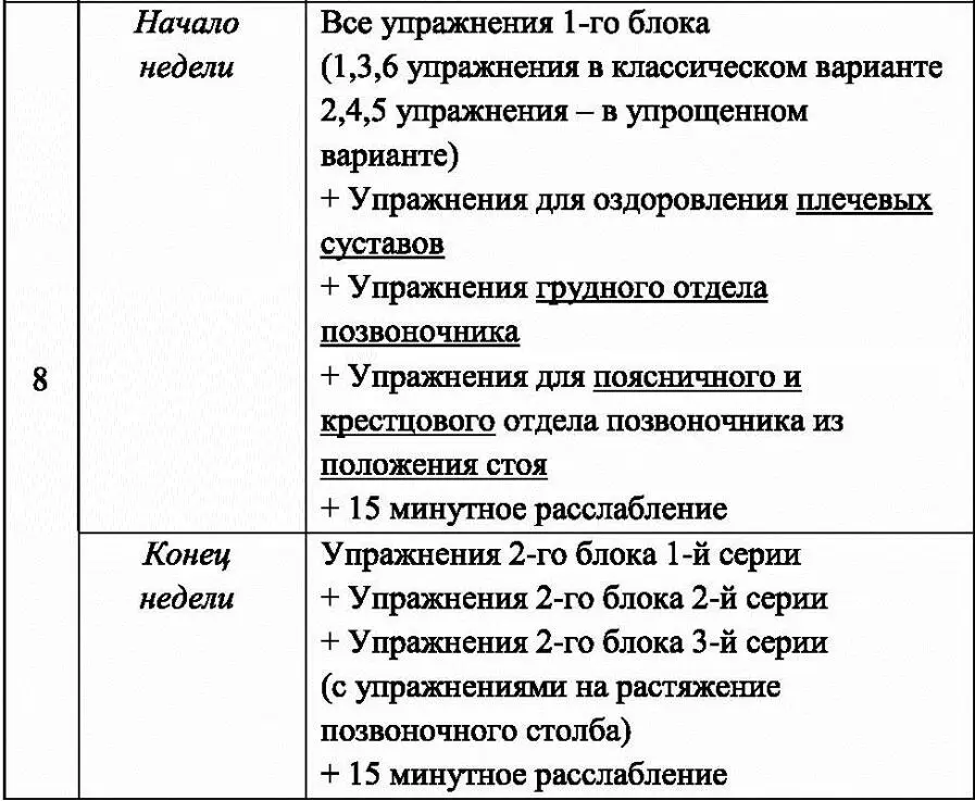 В течение 2го месяца занятий в качестве утренней зарядки ежедневновыполняйте - фото 8