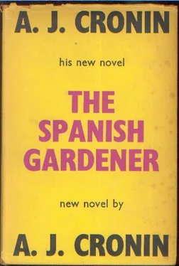 Archibald Cronin The Spanish gardener обложка книги