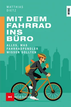 Matthias Dietz Mit dem Fahrrad ins Büro обложка книги