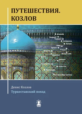 Денис Козлов Путешествия. Козлов. Туркестанский поход обложка книги