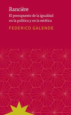 Federico Galende Rancière обложка книги