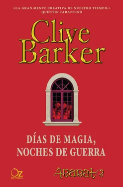 Clive Barker Días de magia, noches de guerra обложка книги
