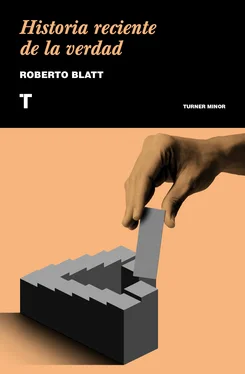 Roberto Blatt Historia reciente de la verdad обложка книги