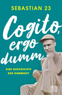 Sebastian 23 Cogito, ergo dumm обложка книги