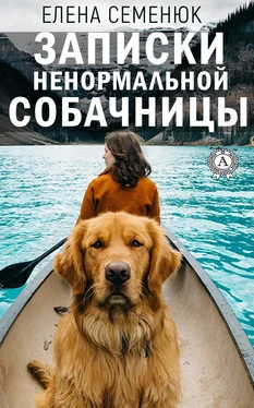 Елена Семенюк Записки ненормальной собачницы обложка книги