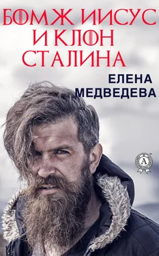 Елена Медведева Бомж Иисус и клон Сталина обложка книги