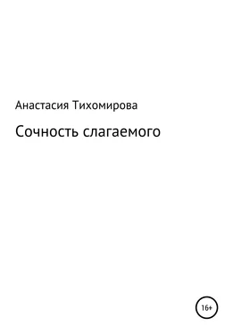 Анастасия Тихомирова Сочность слагаемого обложка книги