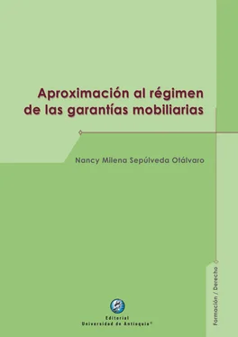 Nancy Milena Sepúlveda Otálvaro Aproximación al régimen de las garantías mobiliarias обложка книги