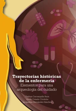 Deibys Carrasquilla Baza Trayectorias históricas de la enfermería обложка книги