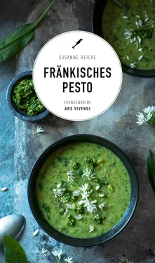 Susanne Reiche Fränkisches Pesto обложка книги