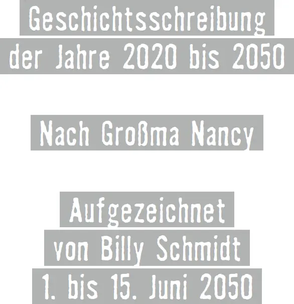 Über mich Meine Großma Nancy sagt jede Geschichtsdarstellung ist persönlich - фото 2
