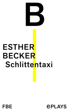 Esther Becker Schlittentaxi обложка книги
