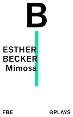 Esther Becker Mimosa обложка книги