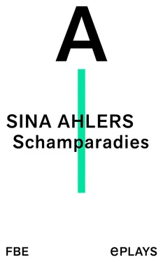 Sina Ahlers Schamparadies обложка книги