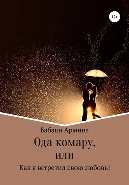 Армине Бабаян Ода комару, или Как я встретил свою любовь! обложка книги