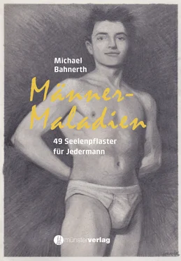 Michael Bahnherth Männermaladien обложка книги