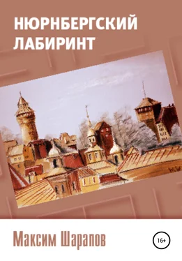 Максим Шарапов Нюрнбергский лабиринт обложка книги