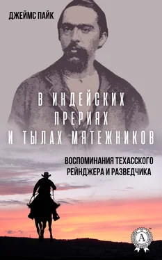 Джеймс Пайк В индейских прериях и тылах мятежников. (Воспоминания техасского рейнджера и разведчика) обложка книги