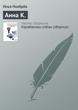 Илья Ноябрёв Анна К. обложка книги