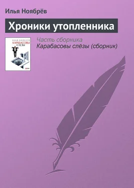 Илья Ноябрёв Хроники утопленника обложка книги