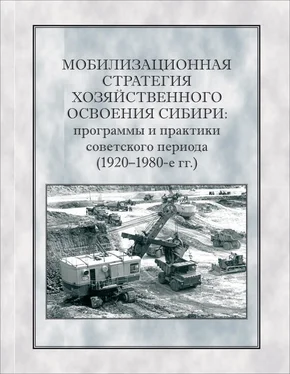 Коллектив авторов Мобилизационная стратегия хозяйственного освоения Сибири. Программы и практики советского периода (1920-1980-е гг.) обложка книги