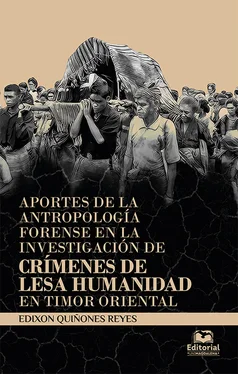 Edixon Quiñones Reyes Aportes de la antropología forense en la investigación de обложка книги