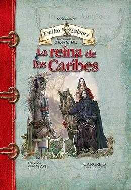 Emilio Salgari La reina de los caribes обложка книги