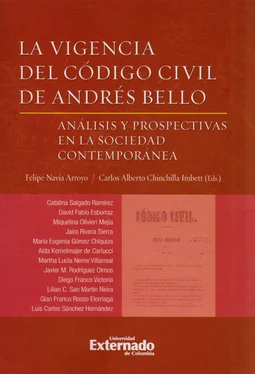 Varios autores La vigencia del Código Civil de Andrés Bello