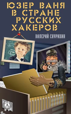 Валерий Скурихин Юзер Ваня в стране русских хакеров обложка книги