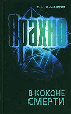 Олег Овчинников Арахно. В коконе смерти обложка книги