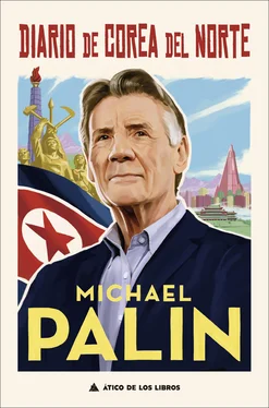 Michael Palin Diario de Corea del Norte обложка книги