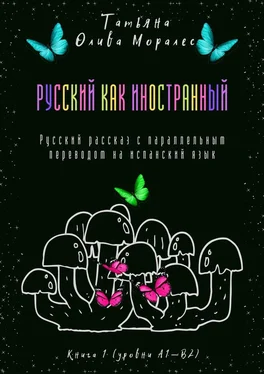 Татьяна Олива Моралес Русский как иностранный. Русский рассказ с параллельным переводом на испанский язык. Книга 1 (уровни А1—В2)