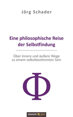 Jörg Schader Eine philosophische Reise der Selbstfindung обложка книги