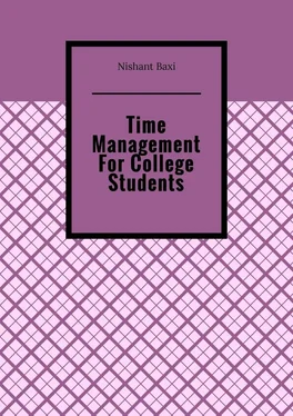 Nishant Baxi Time Management For College Students