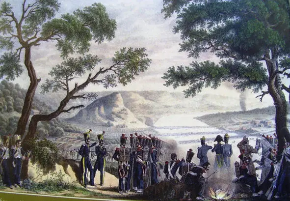 На берегах Немана 13 июня 1813 года Литография по рис Х В Фабера дю Фора - фото 13