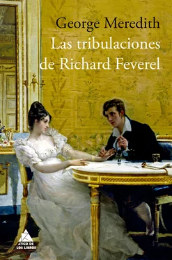 George Meredith Las tribulaciones de Richard Feverel обложка книги