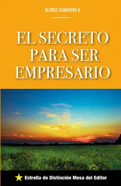 Alonso Chamorro El secreto para ser empresario обложка книги