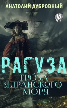 Анатолий Дубровный Рагуза. Гроза ядранского моря обложка книги