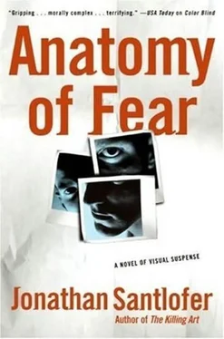 Jonathan Santlofer Anatomy of Fear обложка книги