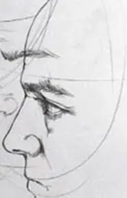 I was amazed speechless staring at this face I had drawn the tightly knit - фото 97
